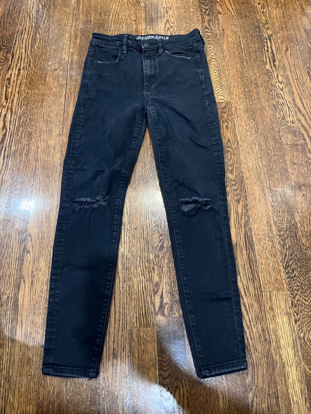 American Eagle Outfitters Black Hi-Rise Jegging